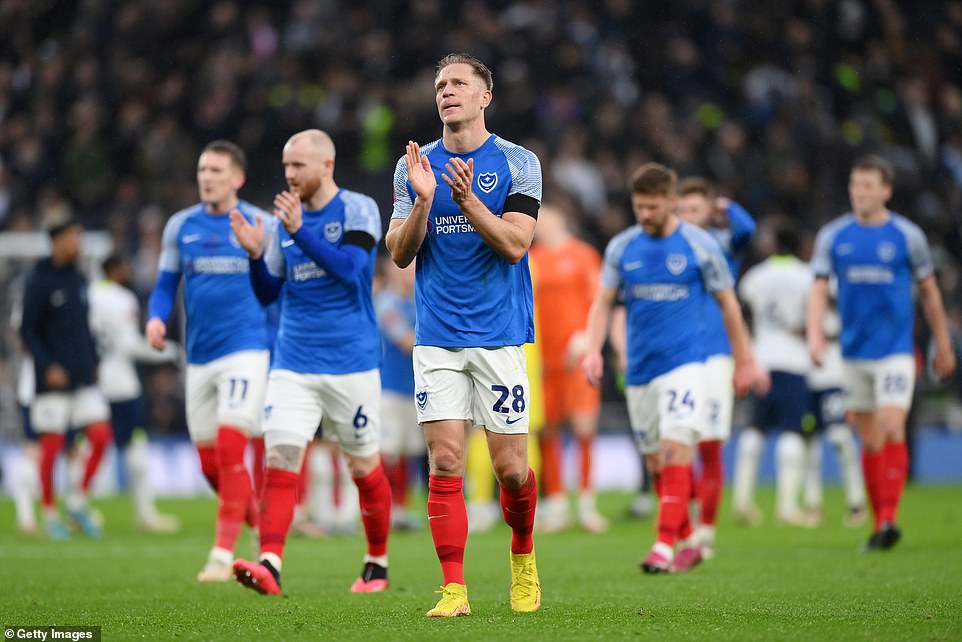 The League One side put on a brave display in front of their 9,000 traveling fans, but their FA Cup journey is coming to an end.