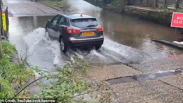 The masses were also drawn in off-screen, with hundreds flocking to Rufford's little ford in Nottinghamshire to watch the cars go by or even get stuck in the river.