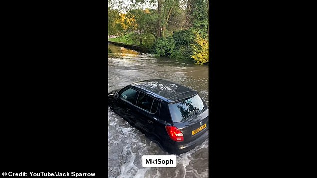 People came to Nottinghamshire to try to drive across the ford and often got stuck there, requiring the fire services to help them out of their situation, as well as the police to ensure the safety of onlookers to the sides of the ford.