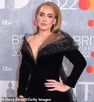 Grammy Award-winning singer Adele (pictured) is among the high-profile clientele Kirsten helped to quit