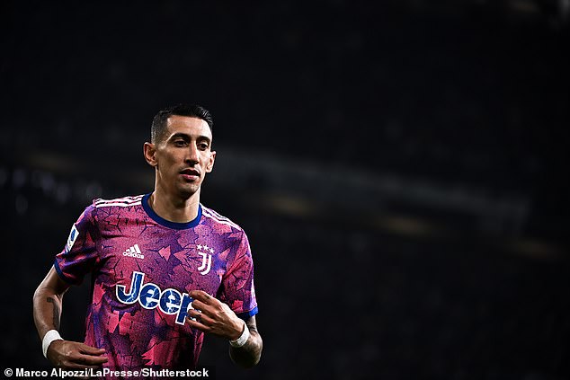 Ángel Di María returned to domestic action for the first time since winning the World Cup.