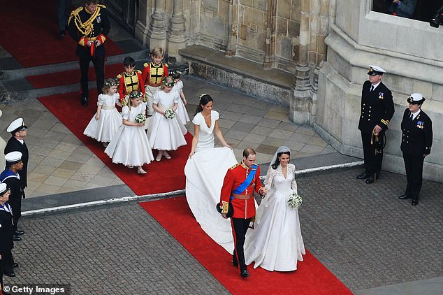 The Prince and Princess of Wales were married on April 29, 2011 at Westminster Abbey.