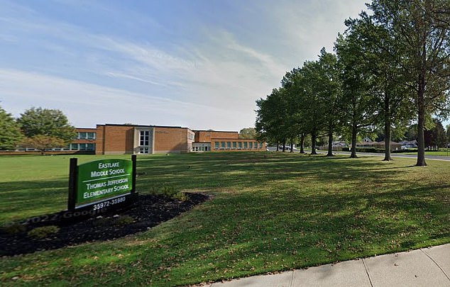 A photo of East Lake High School located in the suburb of Eastlake, Ohio