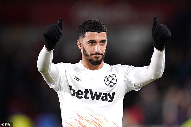 Algerian winger Said Benrahma scored against his former club to give Hammers the win