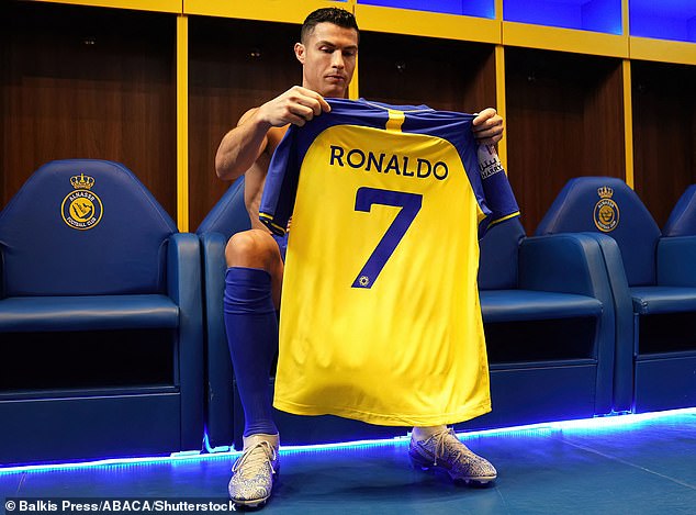 Ronaldo recently completed his record-breaking move to Al-Nassr of Saudi Arabia.