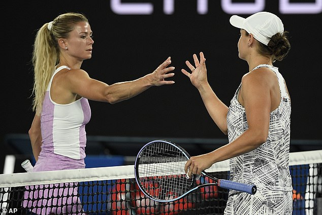 Giorgi (pictured) played at the Australian Open last year and reached the third round, eventually losing in straight sets to Australia's Ash Barty.