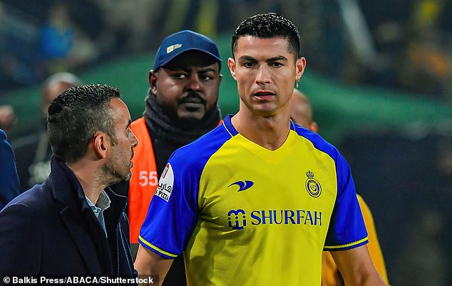 Ronaldo was introduced as an Al-Nassr player on Tuesday, but has yet to make his debut for the club.