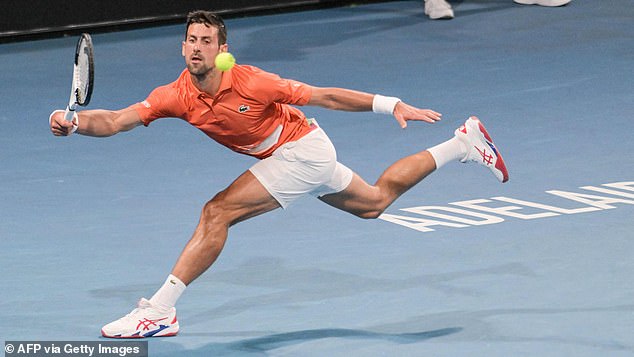 Novak Djokovic has been in brilliant form at the Adelaide International, and appears beating Daniil Medvedev in the semi-final on Saturday night.