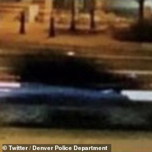 Denver police have released images of a vehicle of interest.