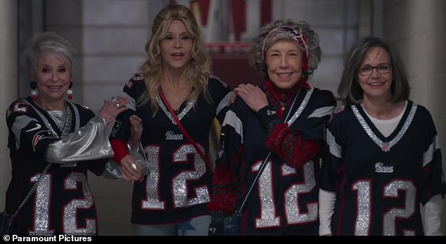 Comedy: 80 for Brady is a quirky comedy about four women who reunite and travel to Houston for the 2017 Super Bowl, in which Tom led the New England Patriots to a historic comeback.