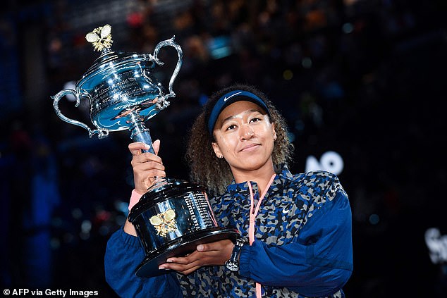 Osaka is a two-time winner in Melbourne, but now she hasn't played a tennis match in four months.