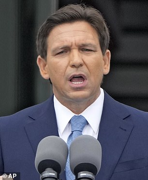 Florida Governor Ron DeSantis