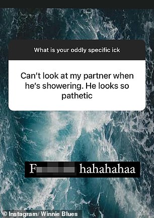 'The disgust' is when the attraction to a current or potential partner suddenly changes to a feeling of disgust because the person did something disturbing or upsetting.