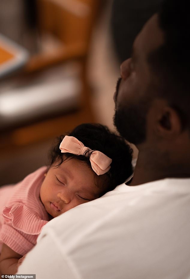 1673158769 36 New daddy Diddy dotes on his baby daughter Love in