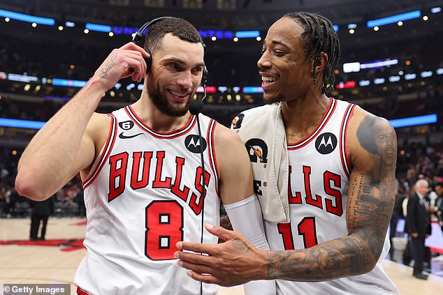 Zach LaVine and DeMar DeRozan combined for 71 points in an eight-point win over the Jazz