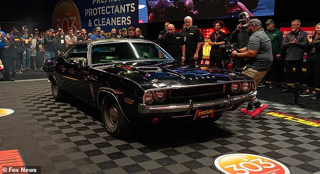 The car is expected to sell for millions at the Mecum Auction in Indianapolis in May.