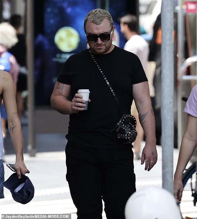 On Sunday, the non-binary singer, 30, who uses the pronouns they/them, went for a walk in the Royal Botanic Gardens in Sydney.