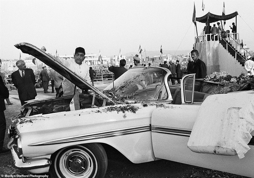 Marilyn Stafford took a photograph of Indira Gandhi's driver during her tour of Kashmir after the 1971 war with Pakistan.