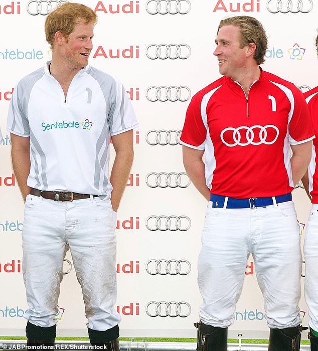 Friends of the warring brothers have now said that Prince Harry also had 'another best man', hinting that fellow polo player Jack Mann took on the role of the ultimate Usher.