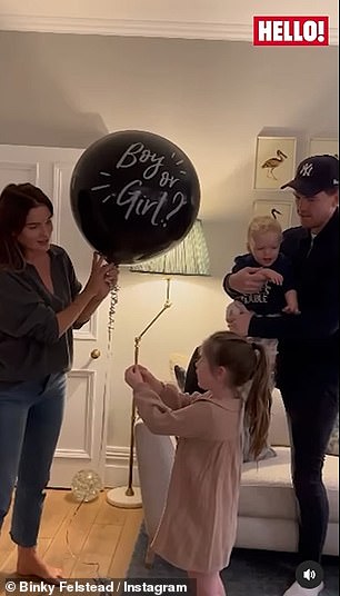 Gender reveal: Binky revealed that she is expecting a baby in a funny clip in December