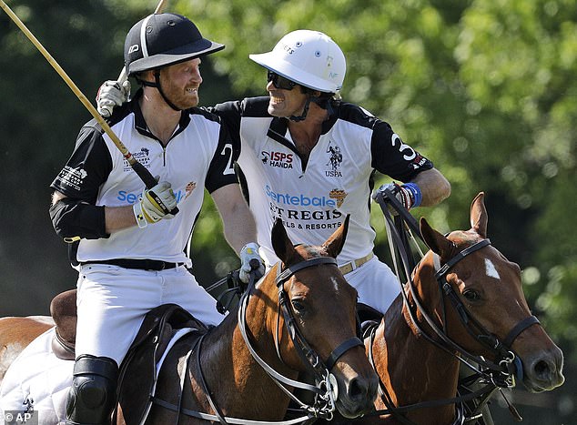 Nacho, nicknamed the 'David Beckham of Polo', is a good friend of Prince Harry.  Photographed together in May 2019