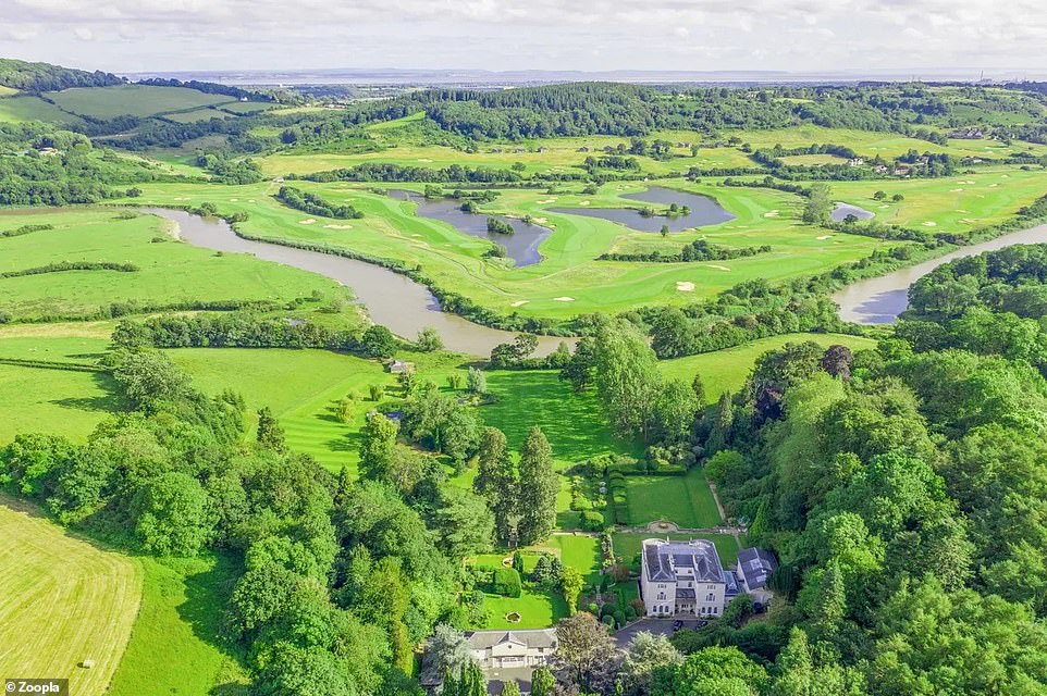 This eight-bedroom townhouse in Llanhennock, Newport, is on the market for £4.5 million after a 47.1% price cut