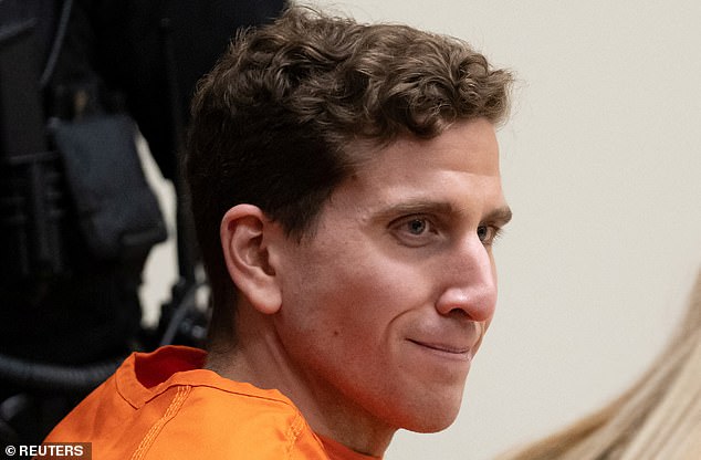 Bryan Kohberger, accused of killing four University of Idaho students in November, smiles in court on January 5, 2022 after being denied bail