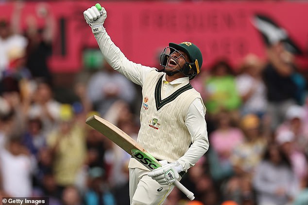 Usman Khawaja made 195 nots on the SCG and averaged 69.66 throughout the series