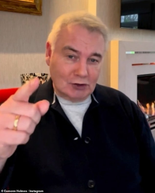 Coming back: The Northern Ireland breakfast show presenter, 63, has been open with fans explaining his health issues and the most recent fall that broke his shoulder