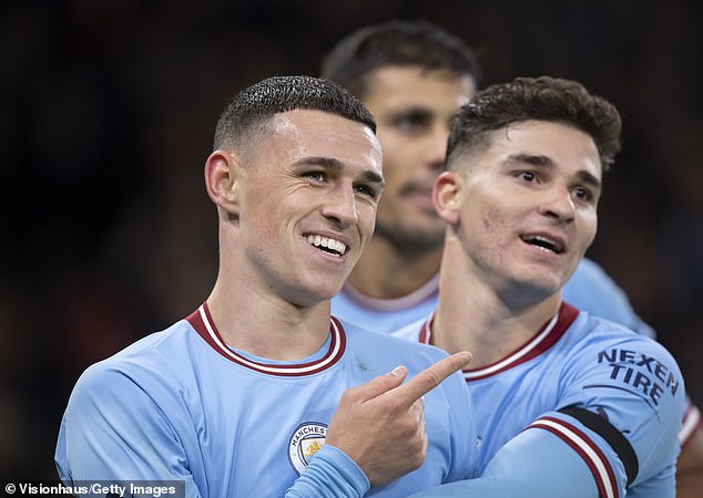 Phil Foden impressed in a central position for City, scoring a goal and winning a penalty