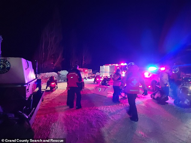 The emergency services shared images of the rescue efforts, but confirmed that the two men died after the avalanche.  This brings the total deaths to four in the Colorado mountains this season.