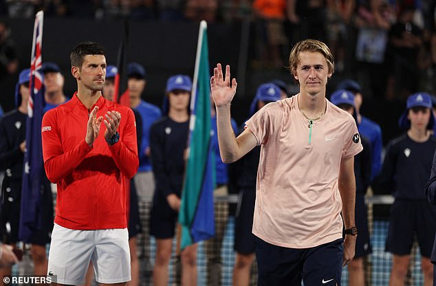 Djokovic praised Korda after the match and admitted that his opponent had been a better player