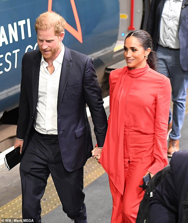 The 38-year-old Duke of Sussex was back in the UK with his wife, Meghan Markle (seen September 5), for charity, when his grandmother Queen Elizabeth's health deteriorated on September 8. of September.