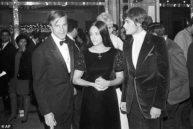 The Franco Zeffirelli-directed film (pictured with Hussey and Whiting at the film's Paris premiere) was released in 1968 to critical acclaim, earning the Italian filmmaker an Academy Award nomination for Best Director.  Zeffirelli died in 2019 at the age of 96.