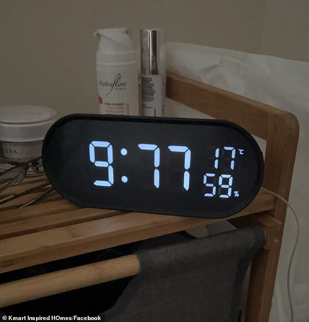 A woman was shocked to wake up in a panic one morning after realizing her cheap alarm clock never went off, but the hilarious reason why had her in stitches.