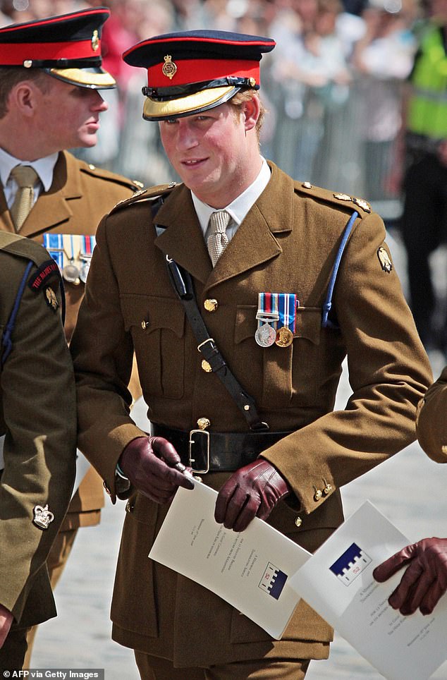 The Duke of Sussex's first deployment to Afghanistan was cut short in February 2008 after celebrity gossip magazine New Idea revealed that he was in Helmand province fighting the Taliban.  He appears outside a Scottish service honoring those killed in Afghanistan in June 2008.