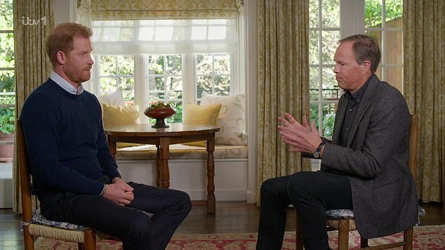 Shortly before his 60 Minutes interview was to air, the duke launched another attack on his family in a meeting with British ITV journalist Tom Bradby, in which he compared royals to 'abusers'.