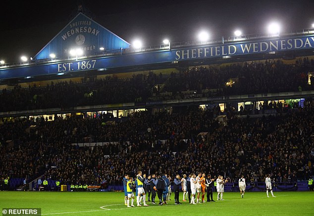 Fans packed the stadium to watch the Magpies take on Sheffield Wednesday in the FA Cup