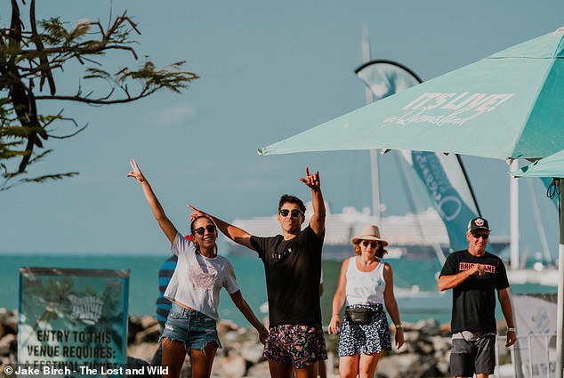 People of all ages attended the Airlie Beach Music Festival in November.  The event will return to the town next year.