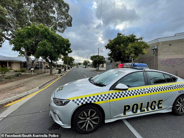 South African police confirmed that the bizarre incident occurred northwest of Adelaide on December 11 and resulted in the arrest of a 42-year-old driver on various charges.