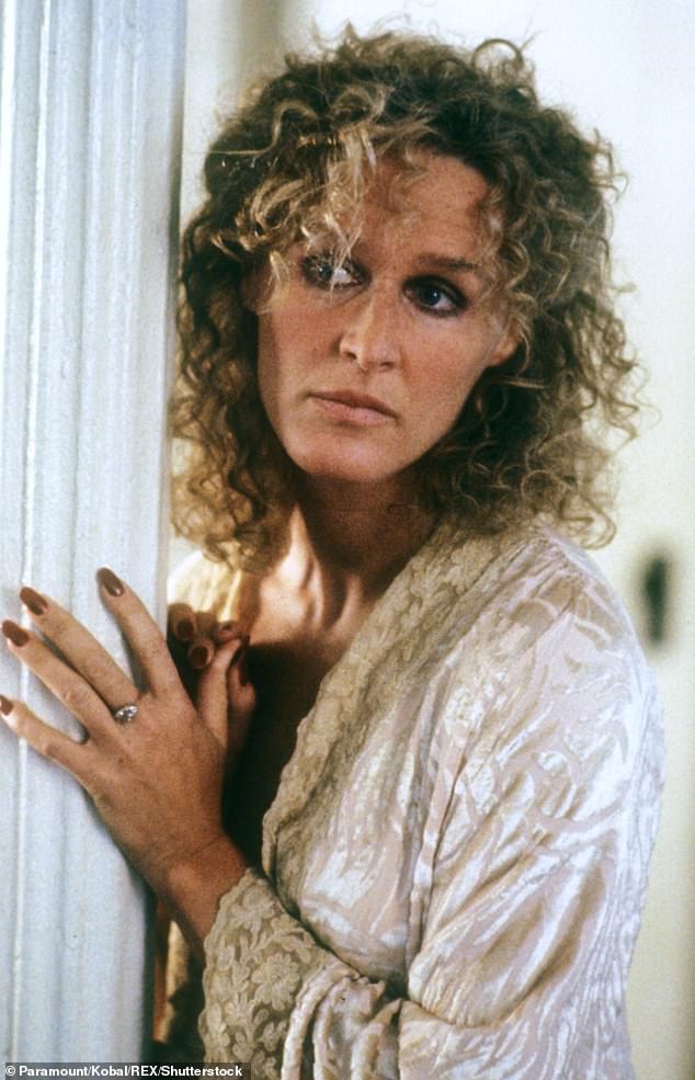 Inspiration: Glenn Close photographed with a perm in 1987's Fatal Attraction