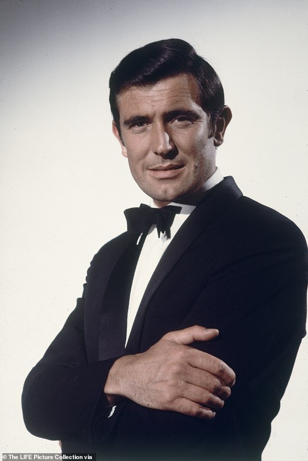 Lazenby played the spy in only one film, 1969's On Her Majesty's Secret Service (pictured)