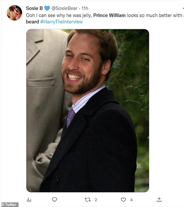 1673268390 155 Royal fans poke fun at Prince Williams jealousy over Harrys