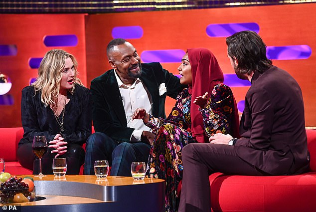 TV appearance: Kate appeared on The Graham Norton show with Lenny Henry, Nadiya Hussain and Jack Whitehall