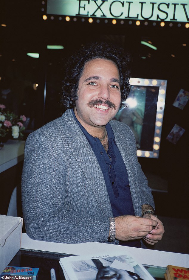 Ron Jeremy pictured in 1988. He has been held on $6.6 million bail at the Twin Towers Correctional Center in Los Angeles County since his arrest in June 2020