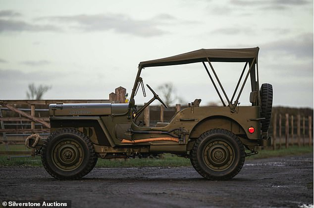 The military off-roader will be on display at Silverstone Auctions' Race Retro Classic Car sale in Stoneleigh Park, Warwickshire, on February 25