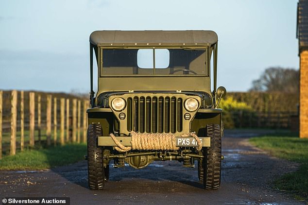 According to a registered certificate, the Jeep retains its matching engine and chassis numbers with many other components confirmed by the seller as original equipment