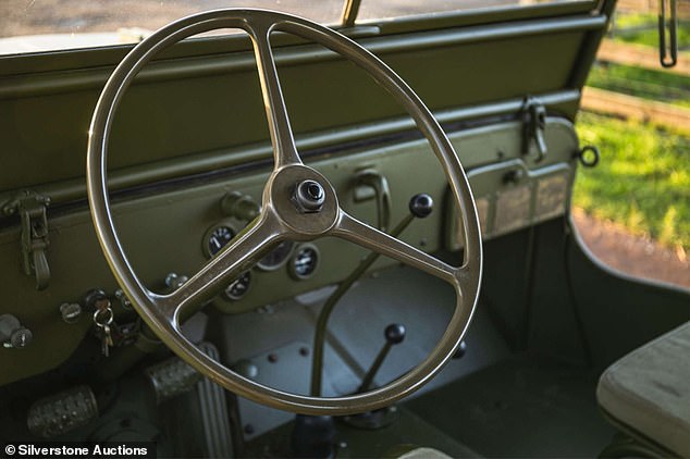 It is expected to be sold at the classic car auction in Warwickshire next month for a price between £35,000 and £45,000