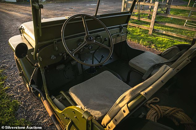 Every detail of the vehicle has been restored to how it originally would have been