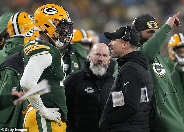 The ejection came late in a loss to Detroit that ultimately ended the Green Bay Packers' season.